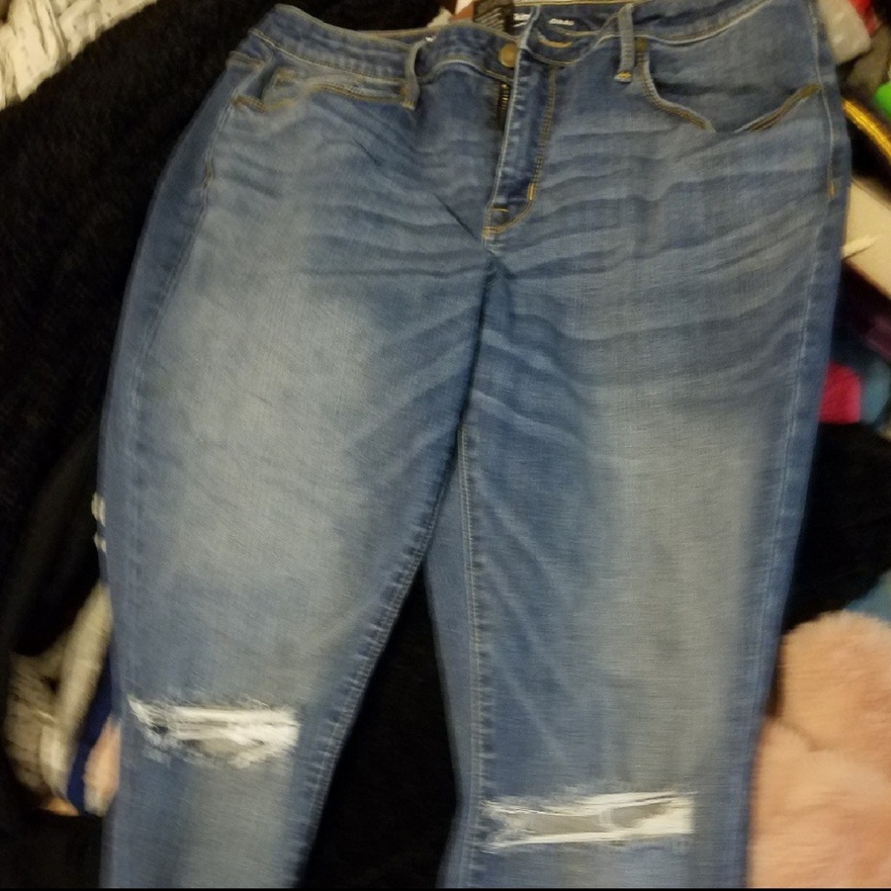 Mossimo curvy skinny jeans size 14 R NWOT